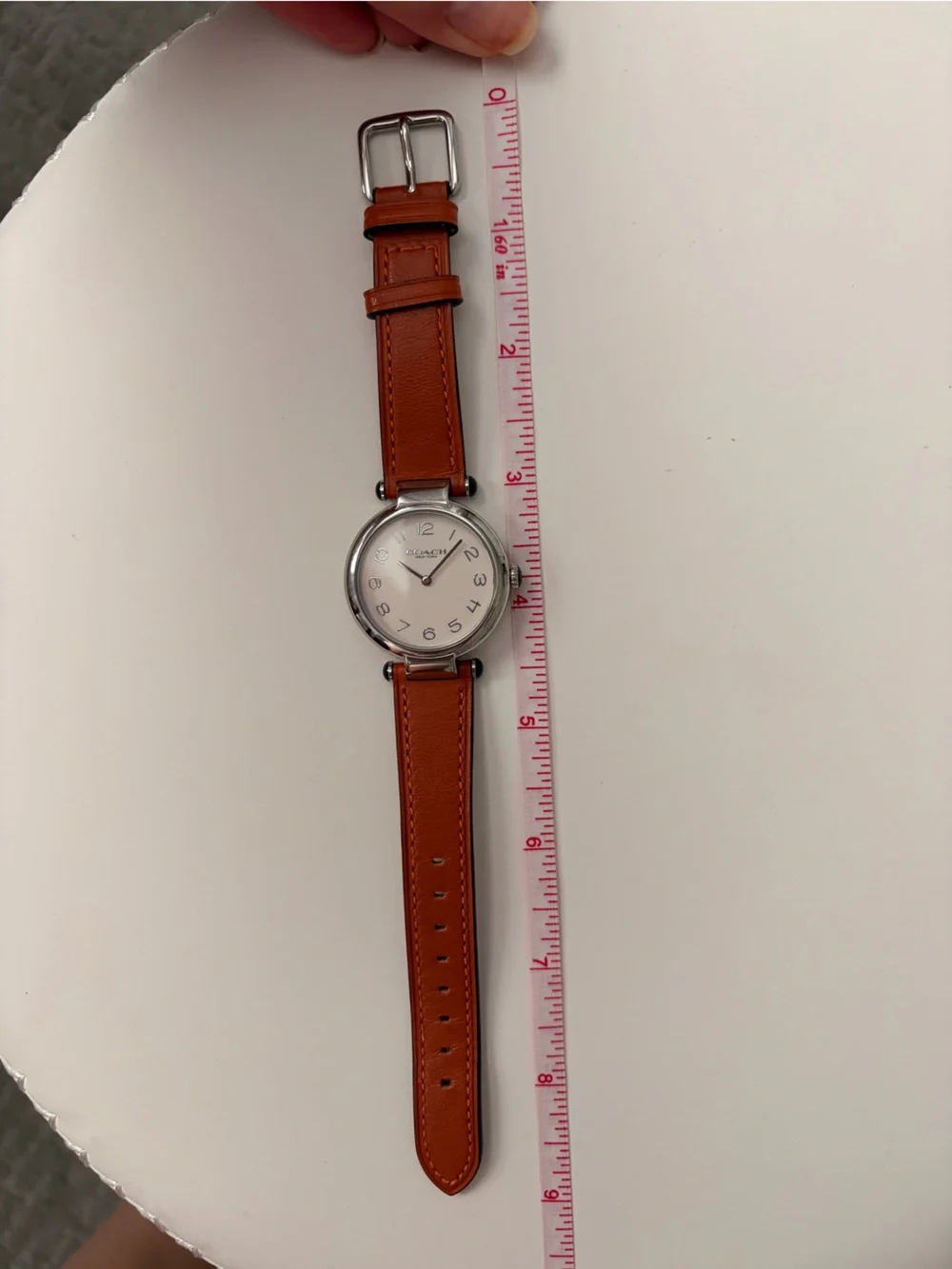 Coach Cary Watch with leather strap
